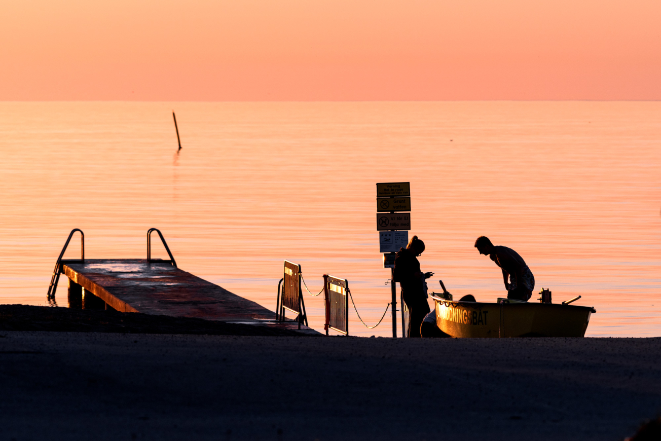 Sommarkväll i Visby